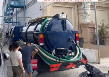 Hút hầm cầu khu phố Thắng Lợi 1 Dĩ An